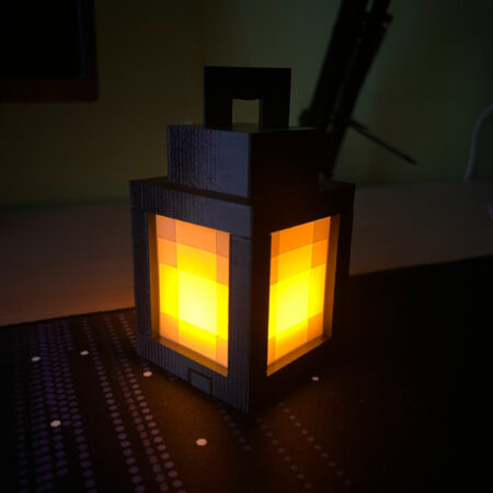 Minecraft Feneri Gece & Masa Lambası