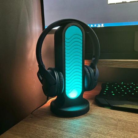 LED Gaming Oyuncu Kulaklık Standı