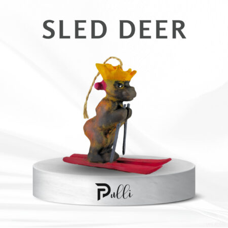 Kızaklı Geyik Figür