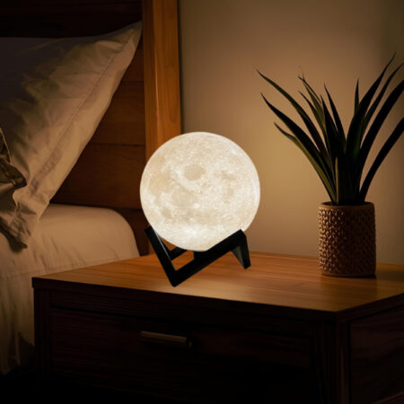 Ay Gece & Masa Lambası