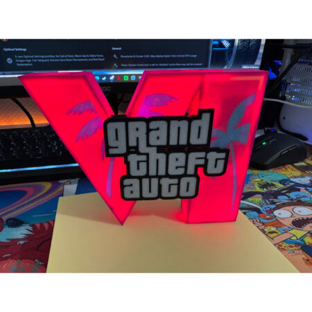 Grand Theft Auto VI - GTA 6 Masa & Gece Lambası